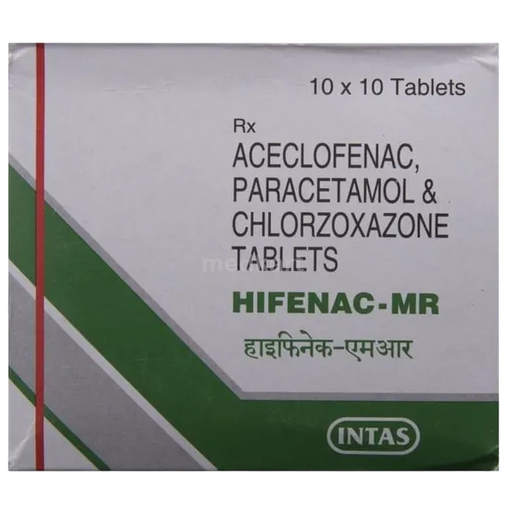 hifenac mr tablet 10's